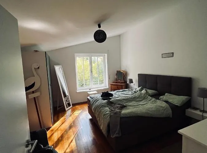 Semesterbostad Panoramahaus Am Ammersee I Sauna I Wellness I Kamin