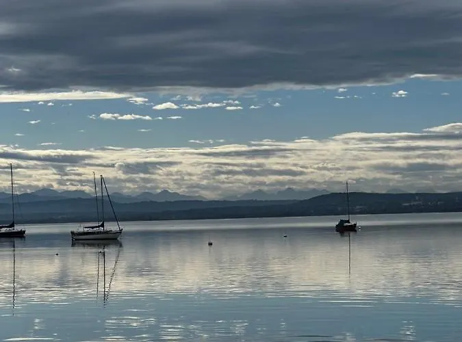 Panoramahaus Am Ammersee I Sauna I Wellness I Kamin Vakantiehuis *